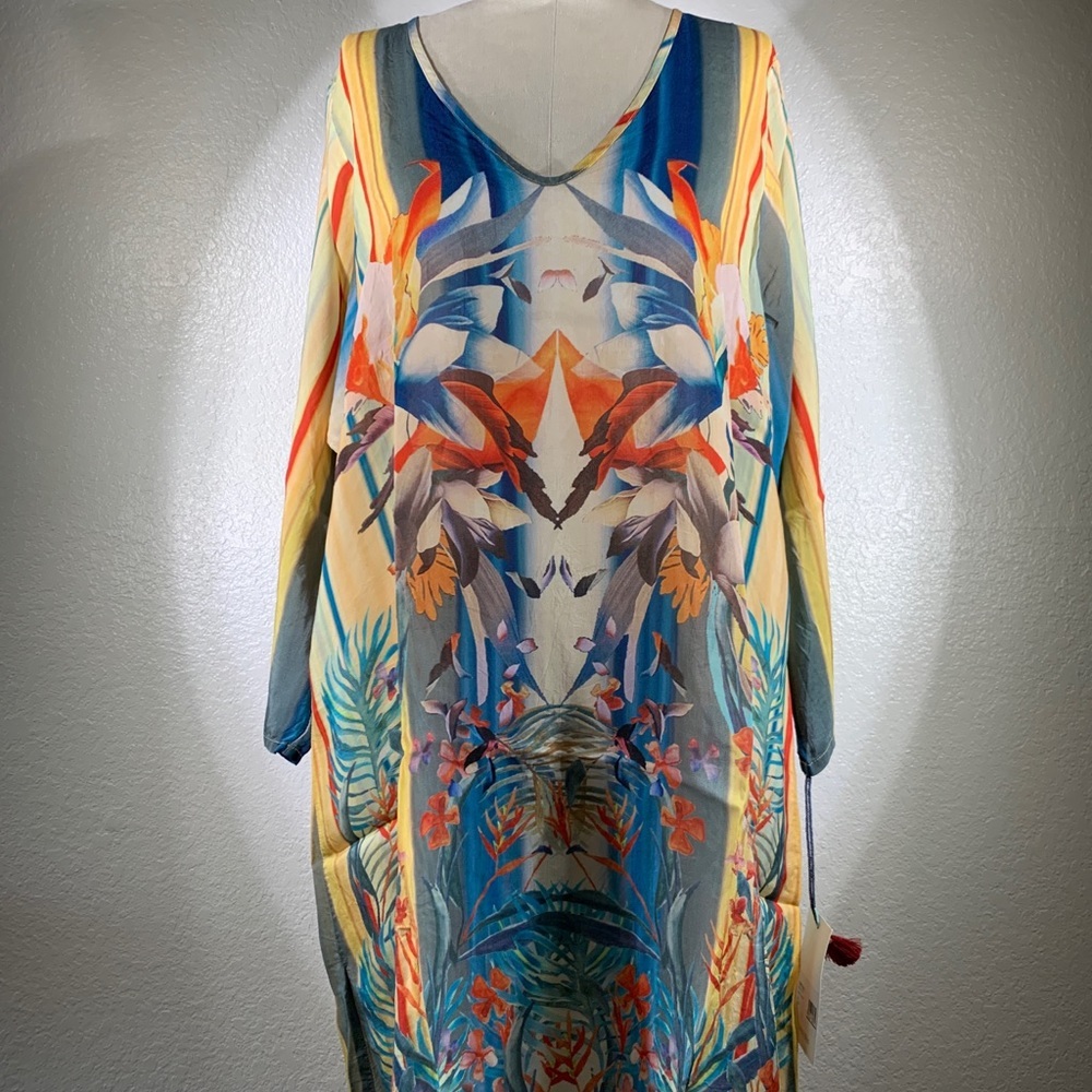 Johnny Was Avery Art Deco tunic size m NWT
